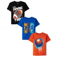 Boys Sports Graphic Tee 3-Pack Boys Sports Graphic Tee 3-Pack