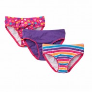 Girls Heart Briefs by The Children’s Place – Comfortable Kids Underwear -   Pack of 3