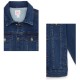 Classic Denim Jacket for Toddler Boys (Dark Blue Wash)