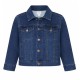 Classic Denim Jacket for Toddler Boys (Dark Blue Wash)