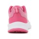  Girls Mesh Jogger Sneakers – Lightweight Lace-Up Running Shoes (Pink)