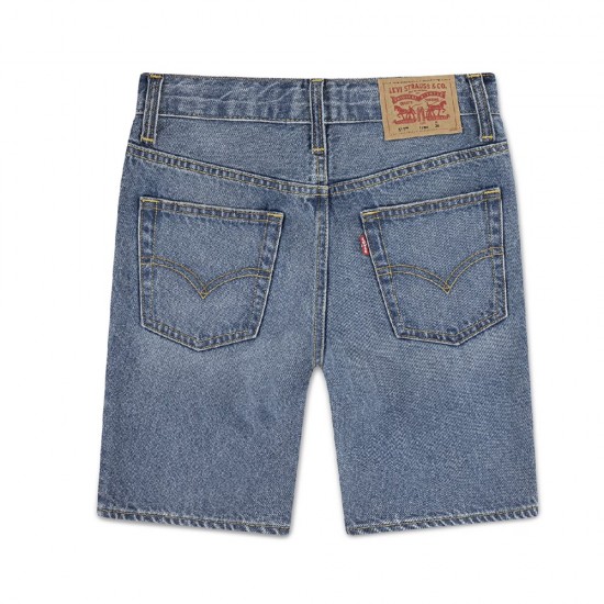 Levi’s Boys Slim Fit Denim Shorts – Stretch Cotton Classic Shorts - Light Wash 