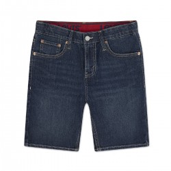 Levi’s Boys Slim Fit Denim Shorts – Stretch Cotton Classic Shorts - Medium Wash 