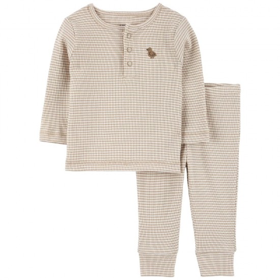 Carter’s Baby Boys 3-Piece Bodysuit & Pants Set – Farm Animals 