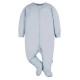 Gerber Baby 3-Pack Tonal Sleep ‘N Play Cotton Footed Pajamas with Zipper - Blue