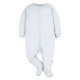 Gerber Baby 3-Pack Tonal Sleep ‘N Play Cotton Footed Pajamas with Zipper - Blue