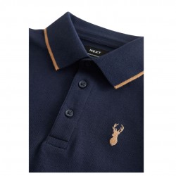 NEXT Boys Core Polo Shirt – Classic Button-Front Cotton Polo Tee