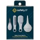 Safety 1st Baby Care Basics 4-Piece Infant Grooming & Health Set (White)