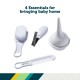 Safety 1st Baby Care Basics 4-Piece Infant Grooming & Health Set (White)