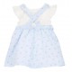 Carter’s Child of Mine Baby Girl Floral Skirtall & T-Shirt Set (Blue 2-Piece Outfit)