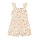 Little Lass Infant Girls 2-Pack Romper Set – Floral & Solid Ruffle Outfit