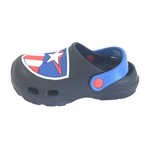 Marvel Captain America Toddler Boys EVA Clogs – Lightweight Slip-On Sandals