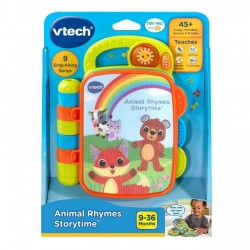 VTech Animal Rhymes Storytime – Interactive Musical Learning Book for Babies & Toddlers