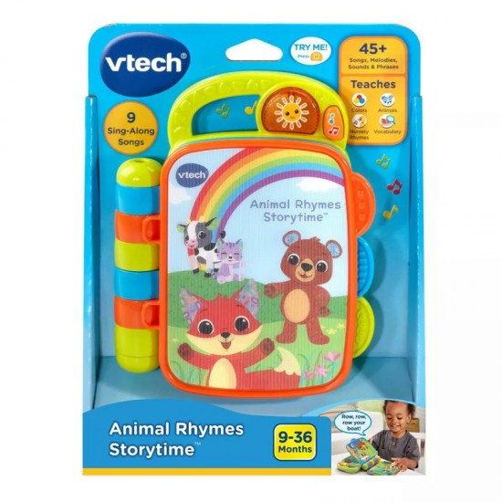 VTech Animal Rhymes Storytime – Interactive Musical Learning Book for Babies & Toddlers VTech Animal Rhymes Storytime – Interactive Musical Learning Book for Babies & Toddlers
