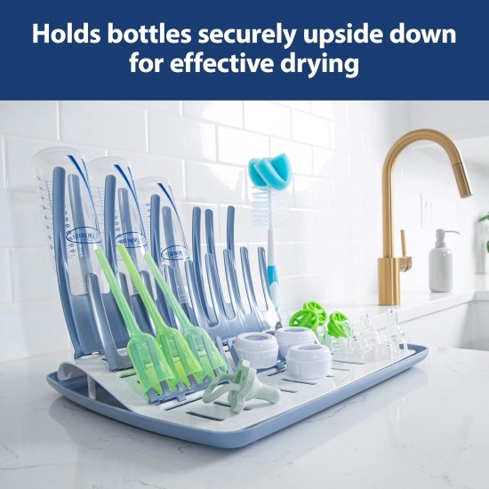 Dr. Brown’s Folding Baby Bottle Drying Rack – Collapsible Countertop Drying Rack Dr. Brown’s Folding Baby Bottle Drying Rack – Collapsible Countertop Drying Rack