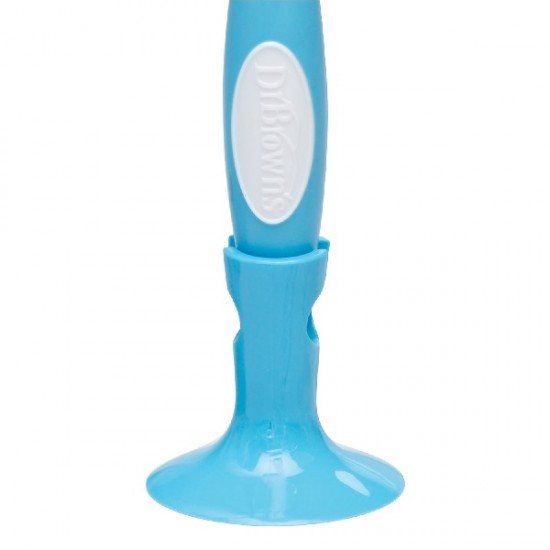 Dr. Brown’s Natural Flow® Baby Bottle Brush – Dual-Action Bottle & Nipple Cleaner - 2 Pack 