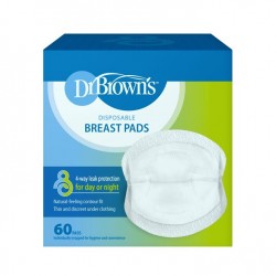 Dr. Brown’s Disposable Breast Pads – Leakproof Nursing Pads (60 Count)