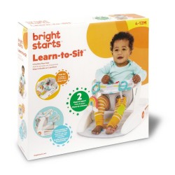 Bright Starts Learn-to-Sit™ 2-Position Floor Seat – Portable Baby Support Seat