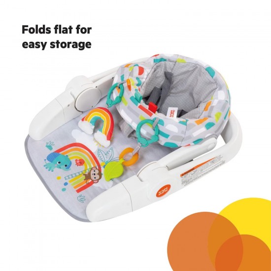Bright Starts Learn-to-Sit™ 2-Position Floor Seat – Portable Baby Support Seat Bright Starts Learn-to-Sit™ 2-Position Floor Seat – Portable Baby Support Seat