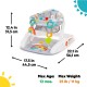 Bright Starts Learn-to-Sit™ 2-Position Floor Seat – Portable Baby Support Seat Bright Starts Learn-to-Sit™ 2-Position Floor Seat – Portable Baby Support Seat
