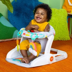 Bright Starts Learn-to-Sit™ 2-Position Floor Seat – Portable Baby Support Seat