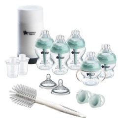Tommee Tippee Advanced Anti-Colic Baby Bottle Starter Set – Complete Feeding Gift Set