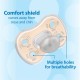 Dr. Brown’s Advantage™ One-Piece Silicone Pacifier 0–6 Months – BPA-Free Soother (3 Pack)
