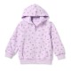 Okie Dokie Toddler & Little Girls Lightweight Fleece Hooded Jacket – Iris Blossom Okie Dokie Toddler & Little Girls Lightweight Fleece Hooded Jacket – Iris Blossom