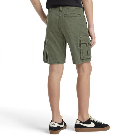 Levi’s® Red Tab™ Boys Traditional Twill Cargo Shorts - Green Levi’s® Red Tab™ Boys Traditional Twill Cargo Shorts - Green