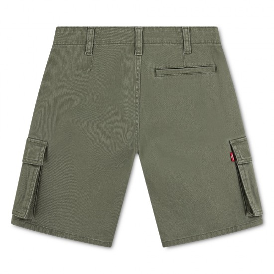 Levi’s® Red Tab™ Boys Traditional Twill Cargo Shorts - Green Levi’s® Red Tab™ Boys Traditional Twill Cargo Shorts - Green