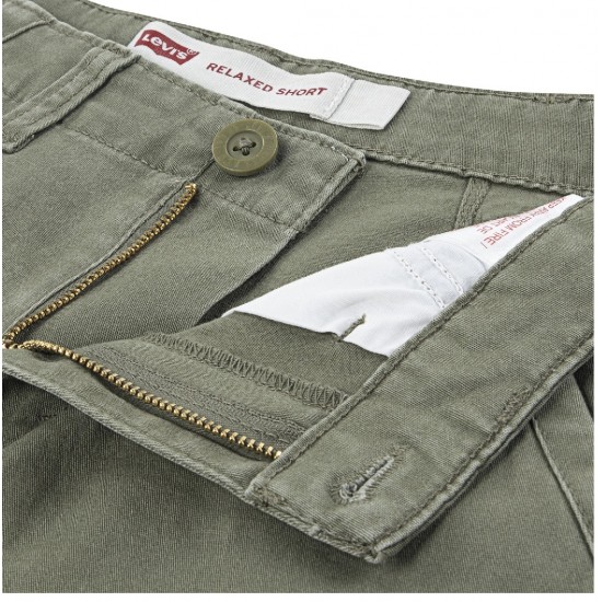 Levi’s® Red Tab™ Boys Traditional Twill Cargo Shorts - Green Levi’s® Red Tab™ Boys Traditional Twill Cargo Shorts - Green