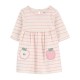Carter's Baby Girl Striped Apple Dress