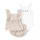 Carter's Baby Girl 3-Piece Striped Cherry Print Top, Bodysuit & Shorts Set