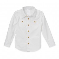 Okie Dokie Toddler & Little Boys Long Sleeve Button-Down Shirt Okie Dokie Toddler & Little Boys Long Sleeve Button-Down Shirt