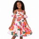 Rare Editions Big Girls' Sleeveless Cold Shoulder A-Line Dress