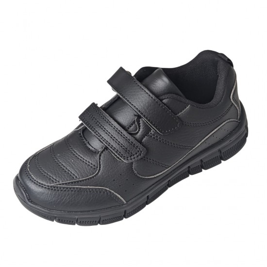 Mon Caramel Starlight Sports & School Shoes  for Boys & Girls - Black 