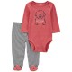 Carter's 3-Piece Baby Layette Set - Dog Design 