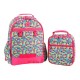 J WORLD Kids Backpack & Lunch Box Set - Duet Florets