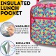 J WORLD Kids Backpack & Lunch Box Set - Duet Florets