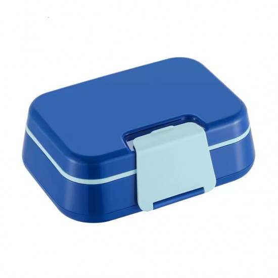 Lightweight Colorful Bento Lunchbox with Spoon and Fork Set