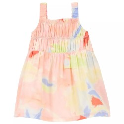 Baby Girl Carter's Smocked Dress & Cardigan Set Baby Girl Carter's Smocked Dress & Cardigan Set