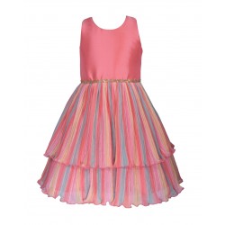 Special Occasion Girl Dress - CRINKLE SHEER 