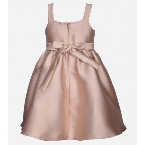 Special Occasion Girl Dress - Flowers & Mesh Dress