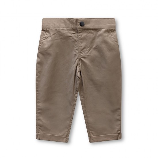 Baby Boy Straight Chino Pants - Beige