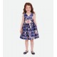 Special Occasion Girl Dress - Botanical and Flower Bow