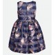 Special Occasion Girl Dress - Botanical and Flower Bow