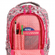 Setbeamer Rolling Backpack With Lunch Bag (18 Inch) - Skandi Pink 