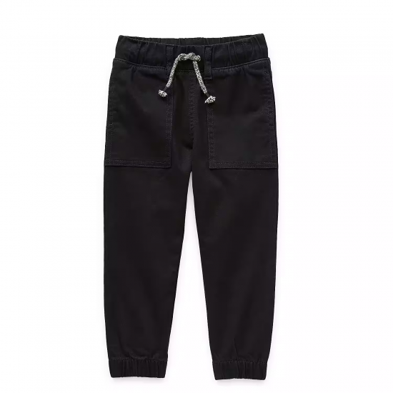 Toddler Boys Jogger Pants - BLACK