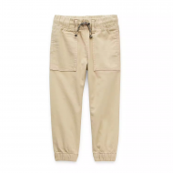 Toddler Boys Jogger Pants - Light Khaki 