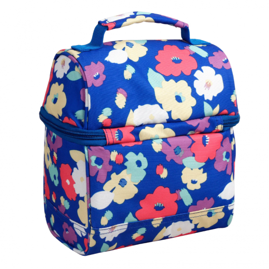 Insulated School or Work Lunch Bag  -  PETALS Corey By Jworld 